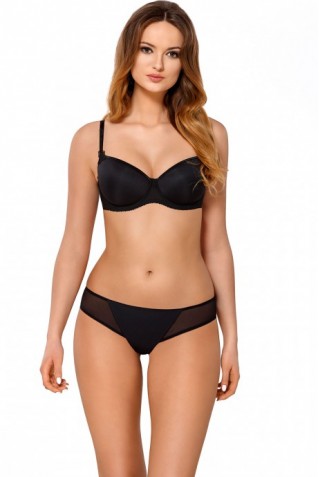 Бюстгальтер балконет спейсер Kinga BC 572 SABINE 2 черный